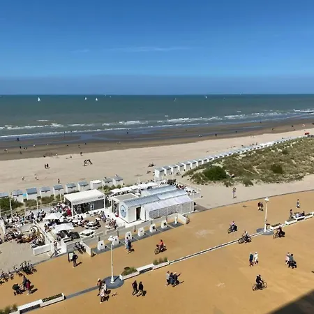 Apartment With Sea View And Balcony In Belgium, Cleaning Included